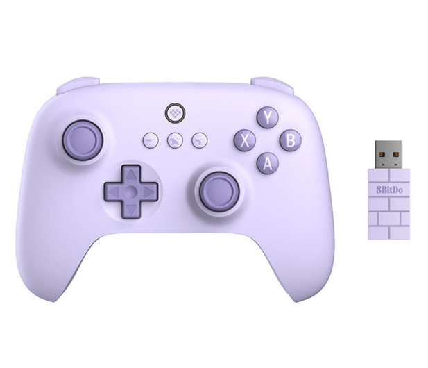 8BitDo Ultimate C 2.4G Pad PC - Purple - 1145903 - zdjęcie